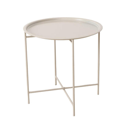Boltze Home Tabletttisch Metall Beige