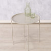 Boltze Home Tabletttisch Metall Beige