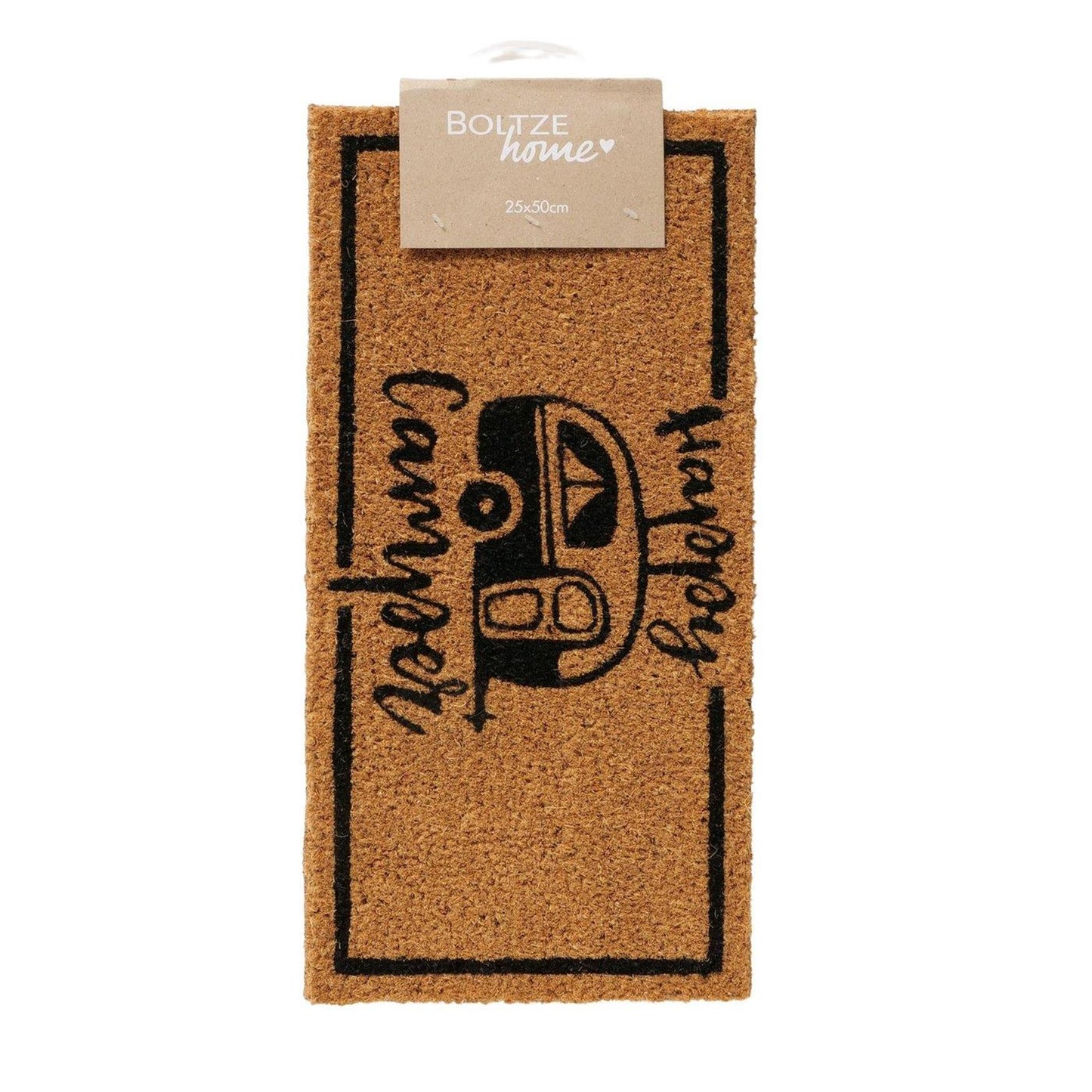 Boltze Home Fußmatte Camper Kokosnuss 50x25x1,5cm