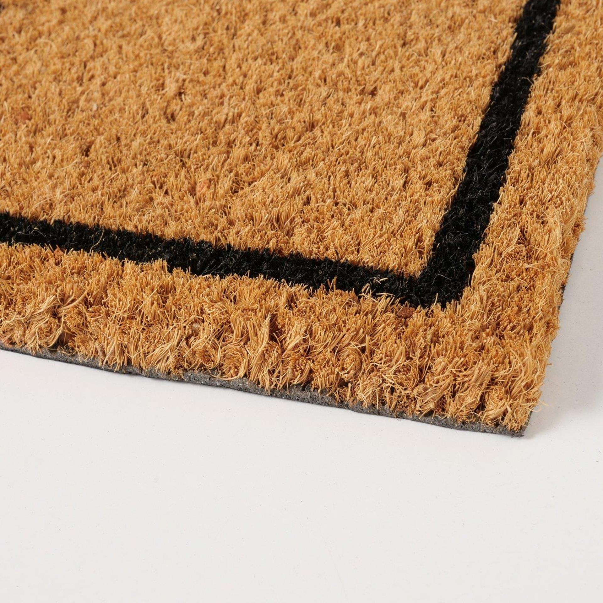 Boltze Home Fußmatte Camper Kokosnuss 50x25x1,5cm