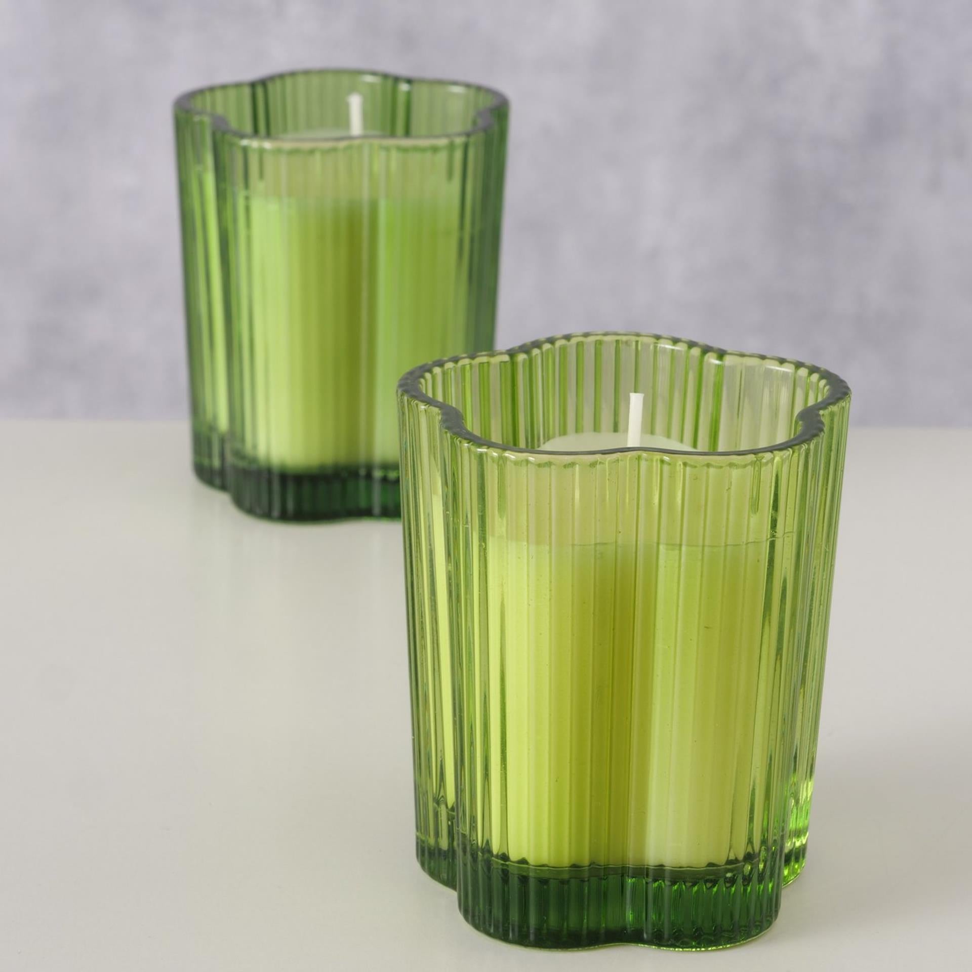 Boltze Home Einmachglas mit Kerze