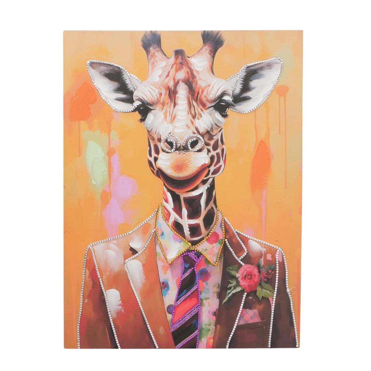 Boltze Home Gemälde Ferdy Giraffe 80x60
