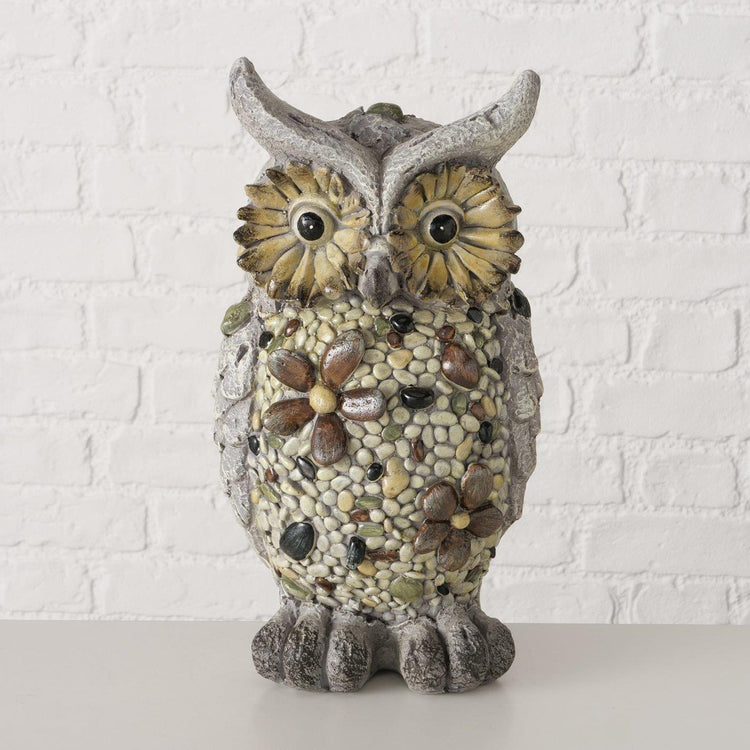 Boltze Wohnfigur Eule 21x18x39cm
