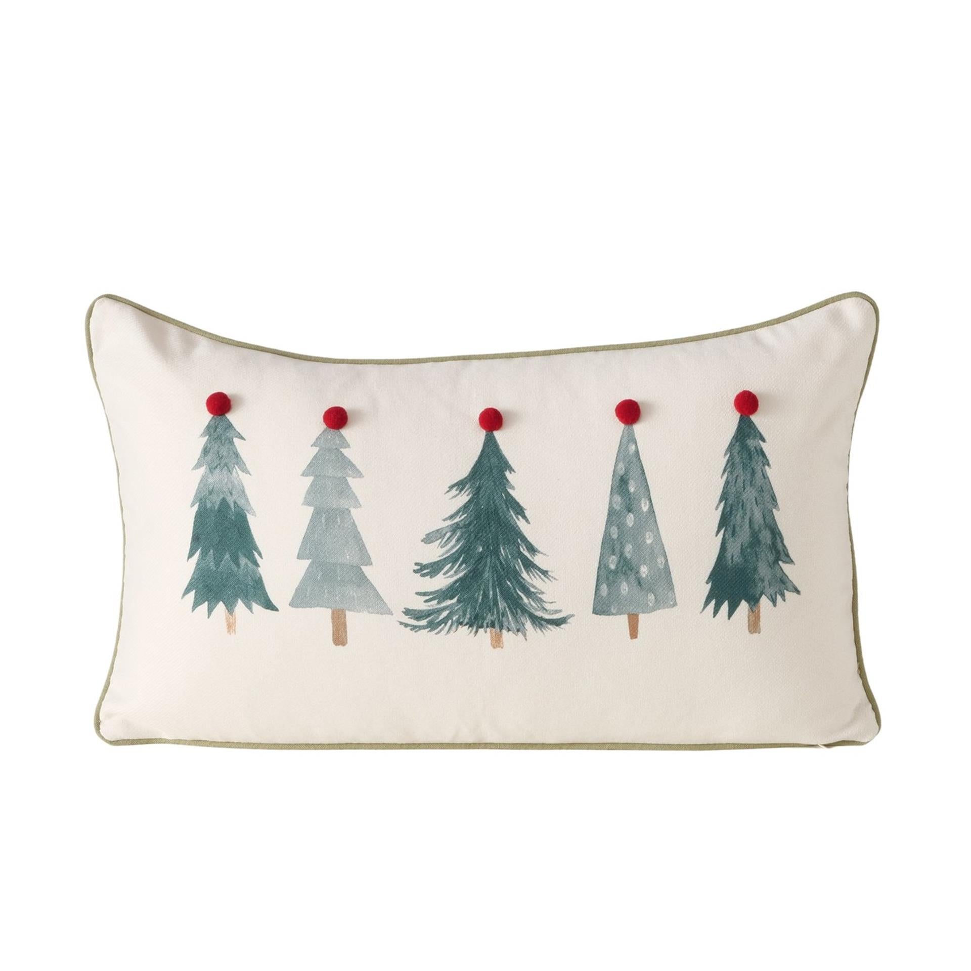 Boltze Home Kissen Weihnachtsbaum 30x50x6cm