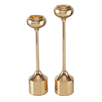 Boltze Home Kerzenständer-Set Gold 2-teilig