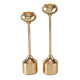 Boltze Home Kerzenständer-Set Gold 2-teilig