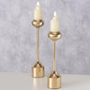 Boltze Home Kerzenständer-Set Gold 2-teilig