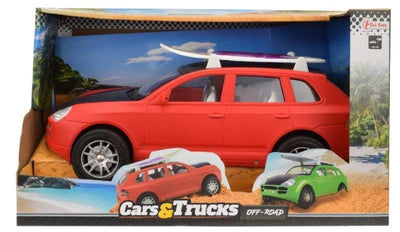 Toi-Toys Toitoys Große Spielauto mit Surfboard 31 cm lang