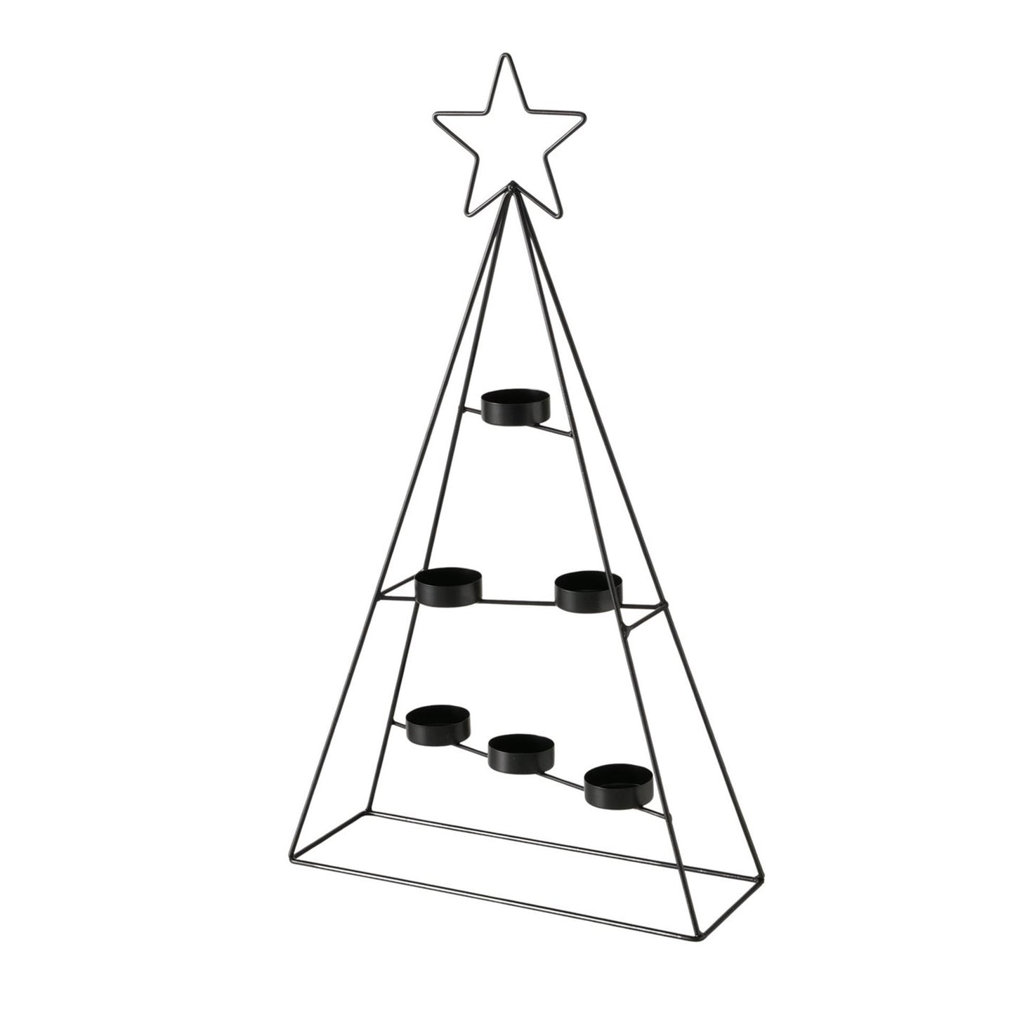 Boltze Home Teelichthalter Weihnachtsbaum