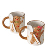 Boltze Home Boltze Jumbobecher Lebkuchenmann Frau 520ml