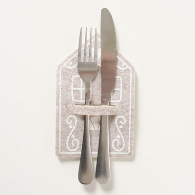 Boltze Home Bestecktaschen-Set 4-teilig