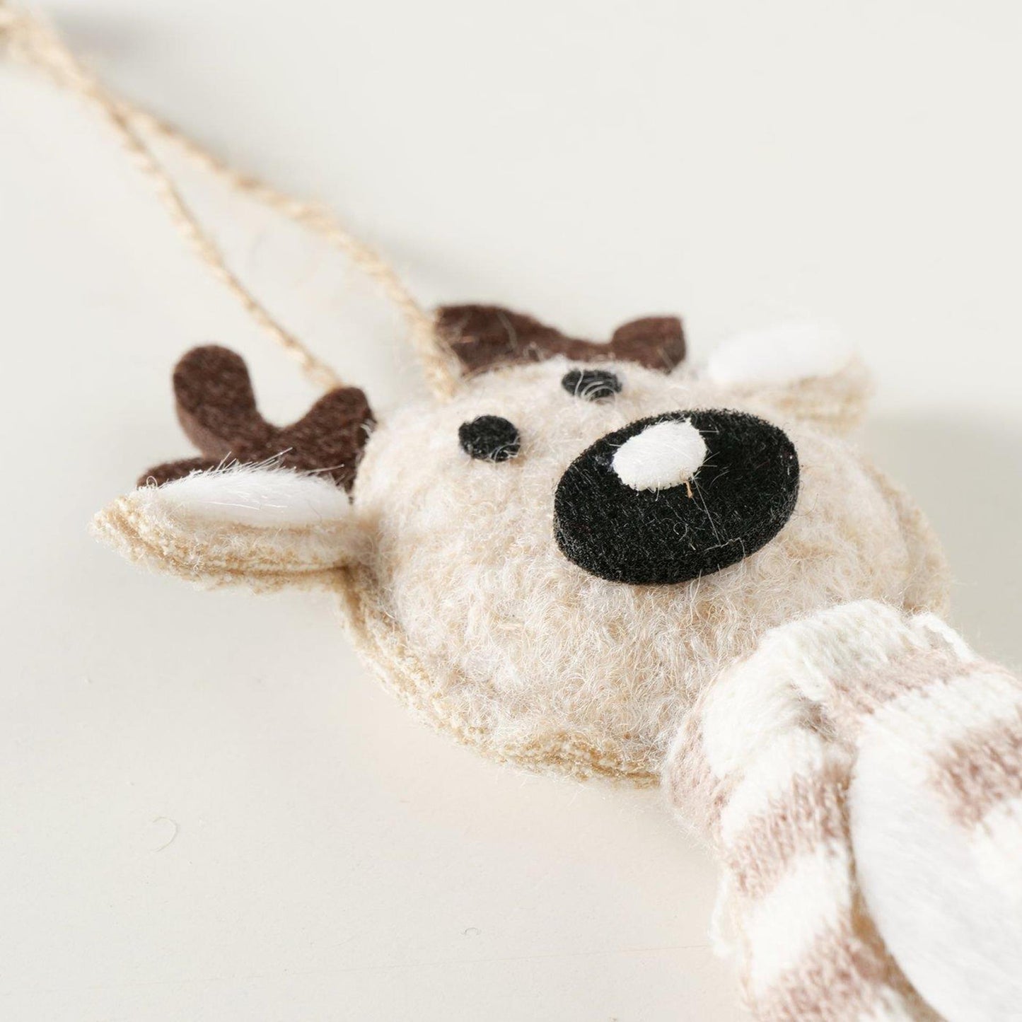 Boltze Home Weihnachtsanhänger Hirsch 7x30x14cm