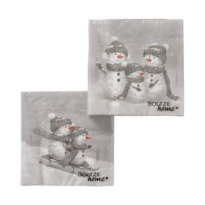 Boltze Home Servietten Frosty 20er Pack