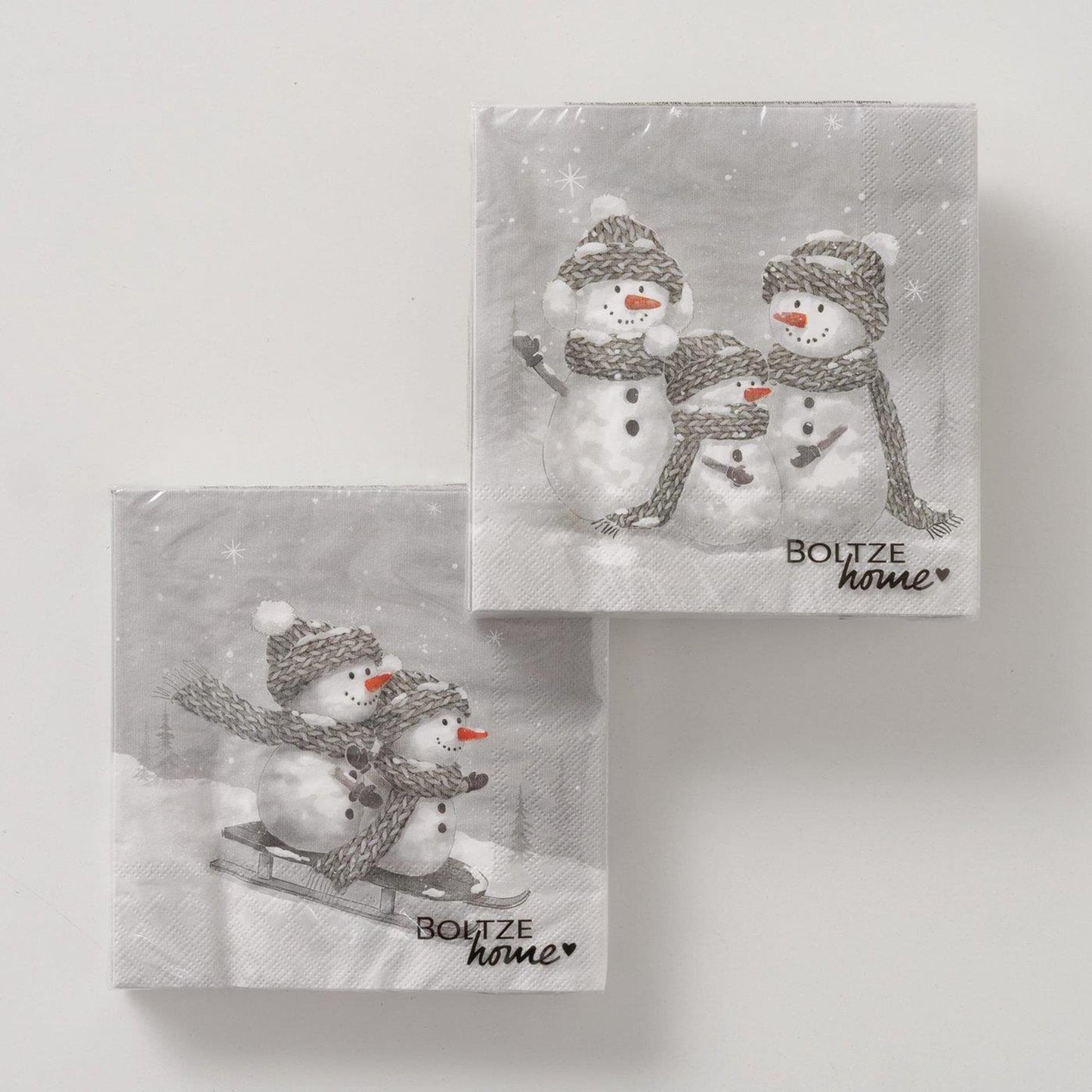 Boltze Home Servietten Frosty 20er Pack