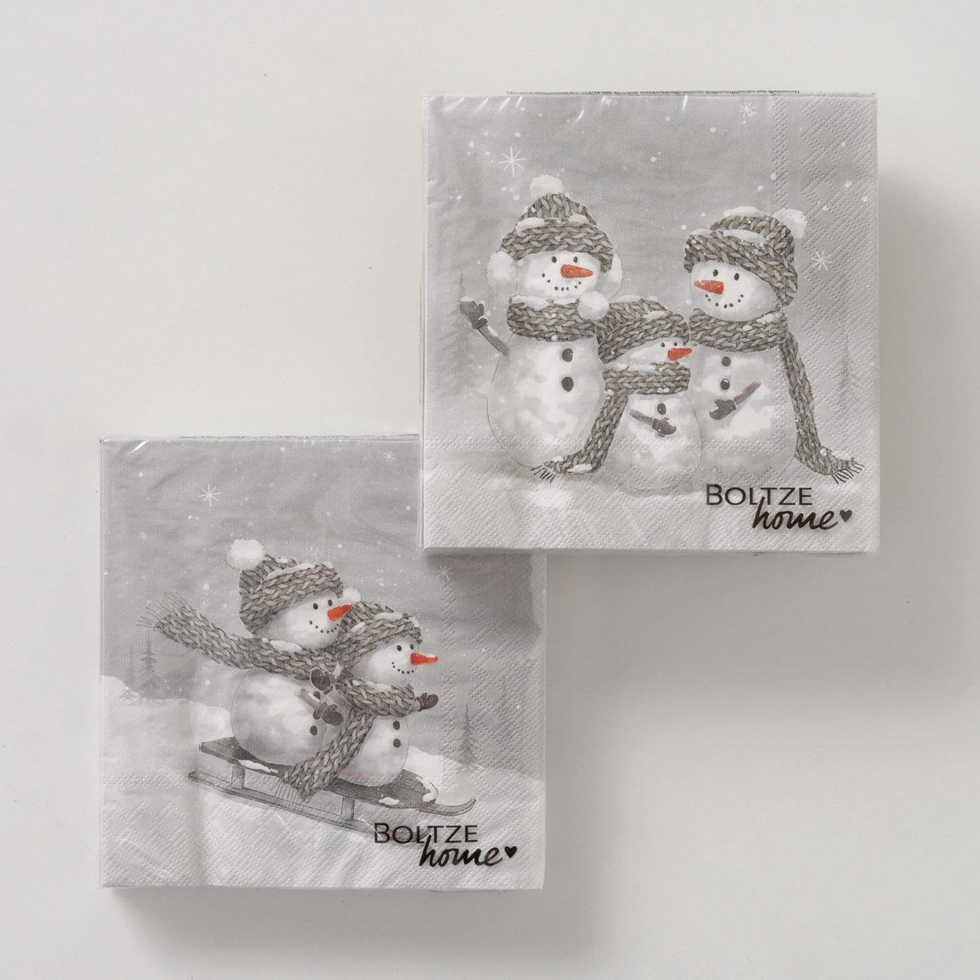 Boltze Home Servietten Frosty 20er Pack