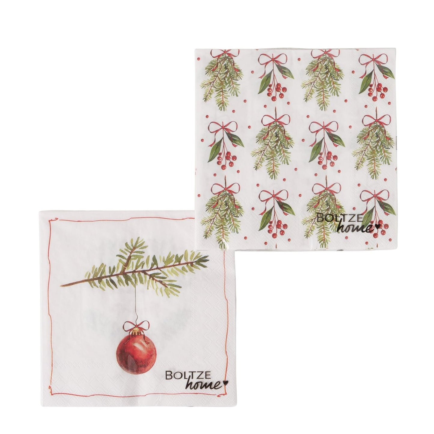 Boltze Home Servietten Noelle 20er Pack
