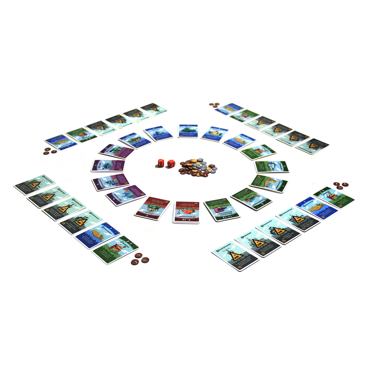 White Goblin Games Machi Koro Würfelspiel