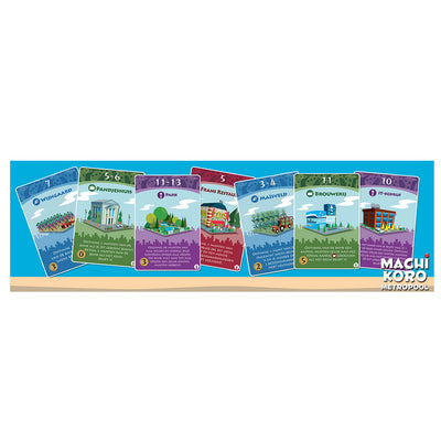 White Goblin Games Machi Koro Expansion Metropole