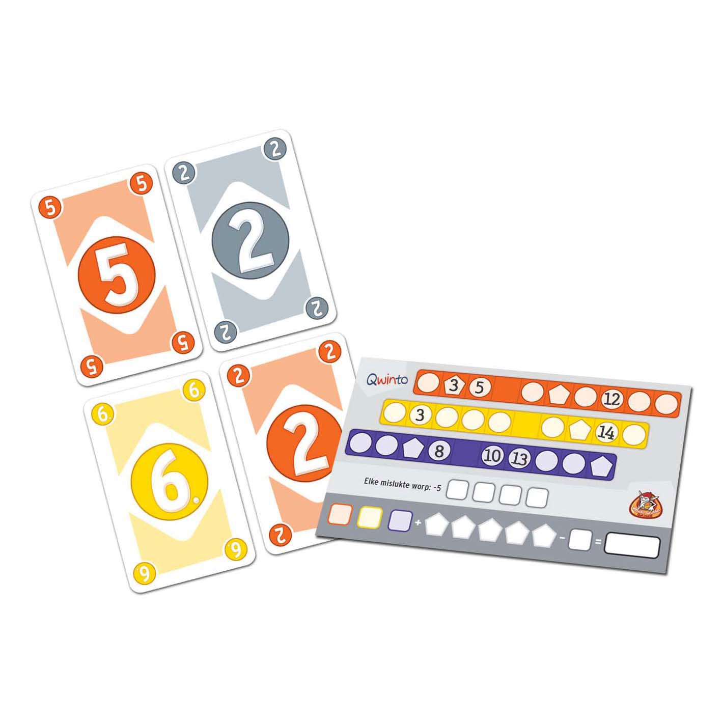 White Goblin-Spiele Qwinto das Kartenspiel