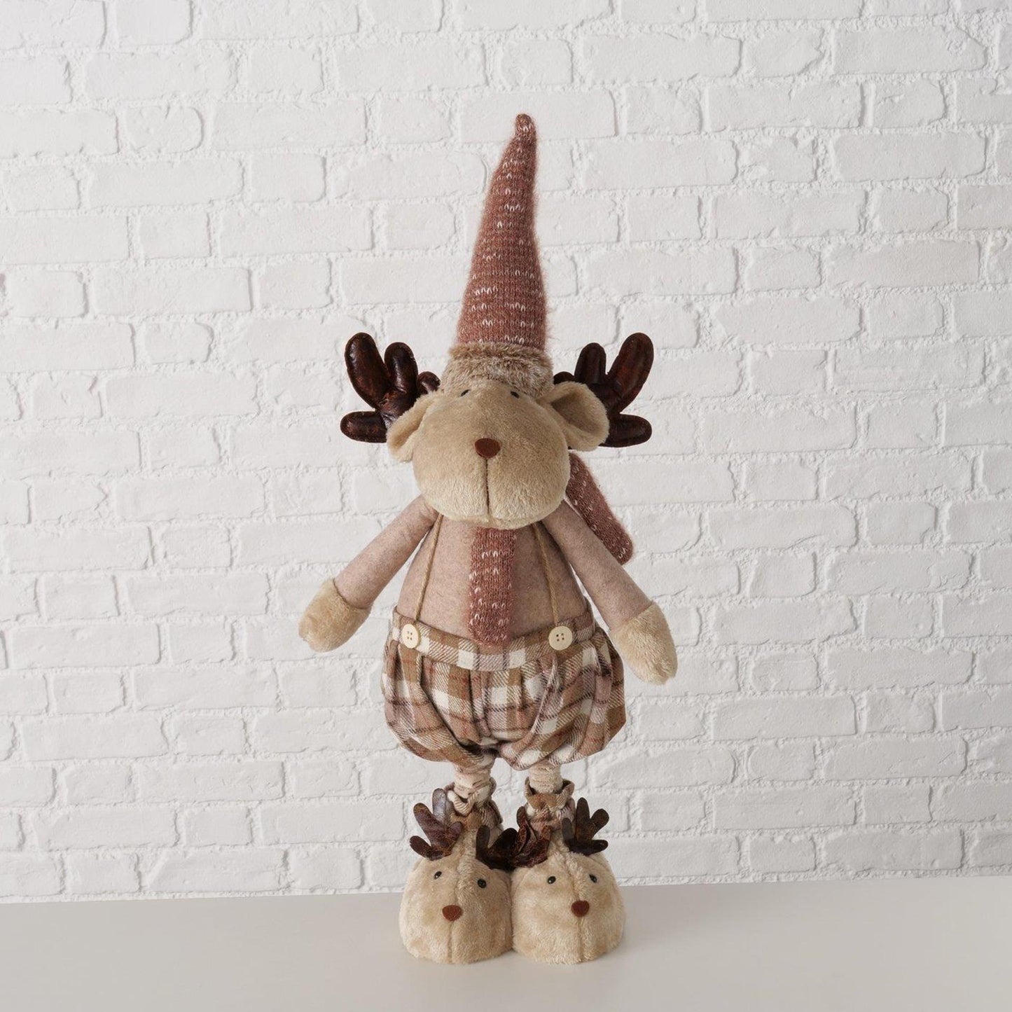 Boltze Startseite Figur Hirsch 32x17x112cm