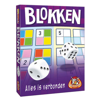 Weiße Kobold-Spieleblöcke – Würfelspiel
