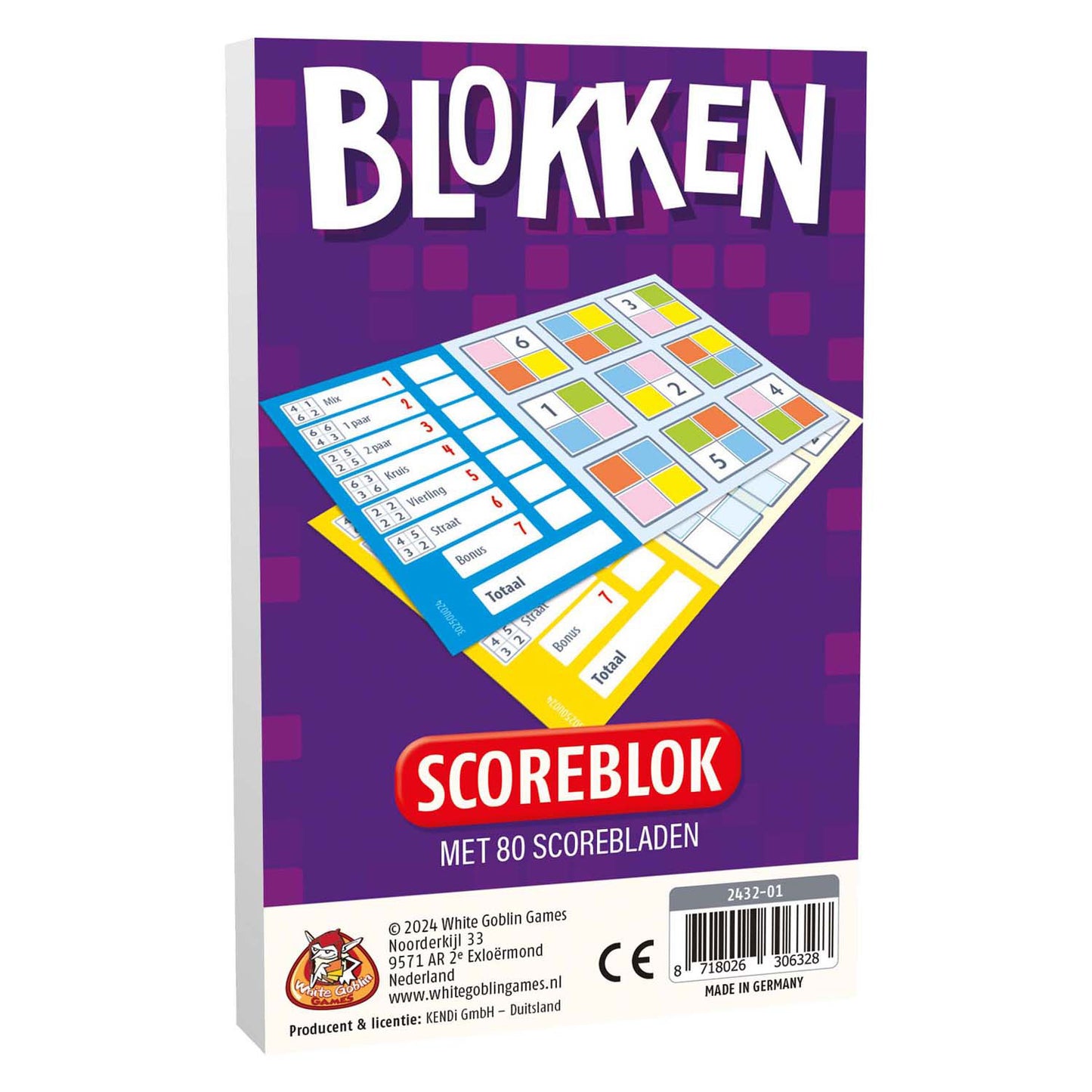White Goblin Games Blocks Punkteblock mit 80 Punkteblättern