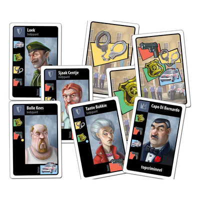 Weißer Kobold, Spieleinspektor Hoogstraten: Gangstervilla – Kartenspiel