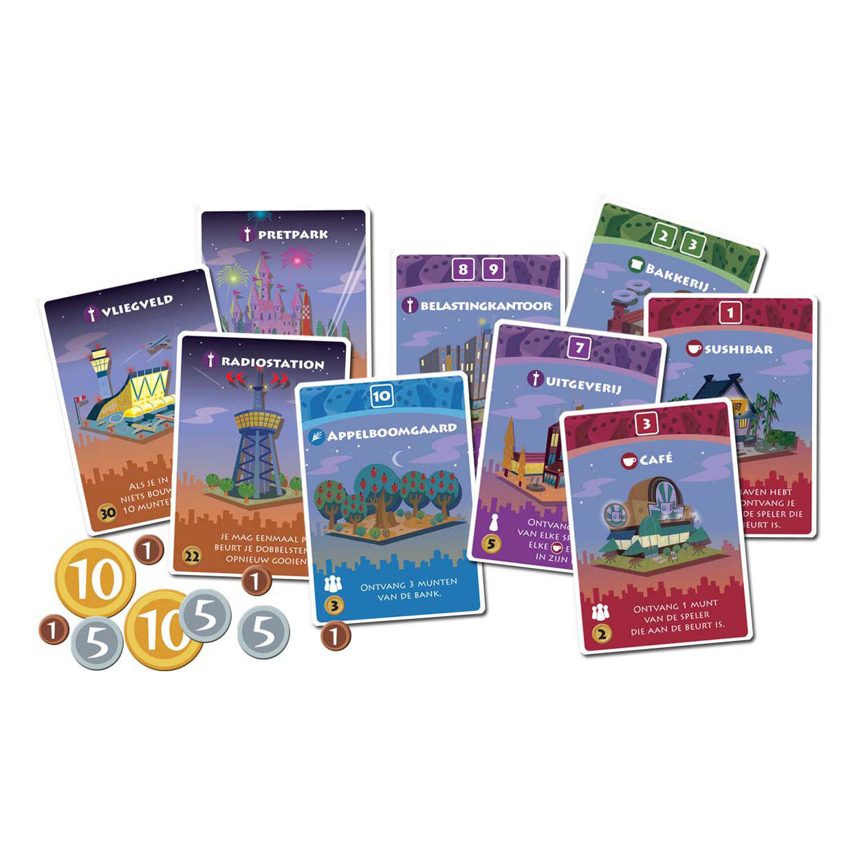 White Goblin Games Machi Koro Night