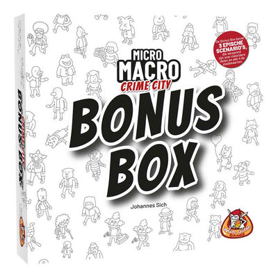 White Goblin Games Micromacro – Crime City Bonusbox – Brettspiel