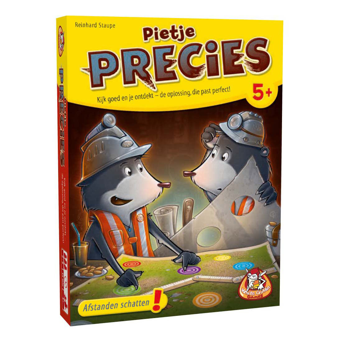 Weiße Koboldspiele Pietje genau – gelbe Serie