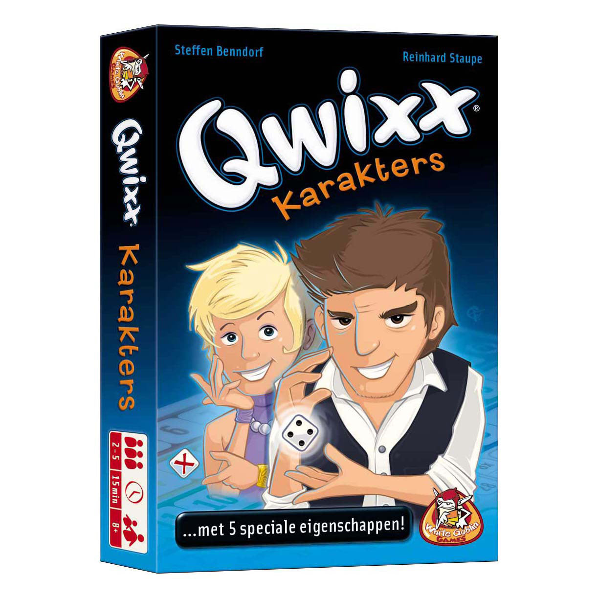 White Goblin Games Qwixx-Charaktere – Erweiterung