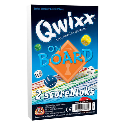 White Goblin Games Qwixx an Bord (zusätzliche Punkteblockungen)