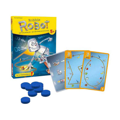 White Goblin Games Robbie Robot – Kartenspiel der gelben Serie