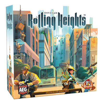White Goblin Games Rolling Heights – Brettspiel
