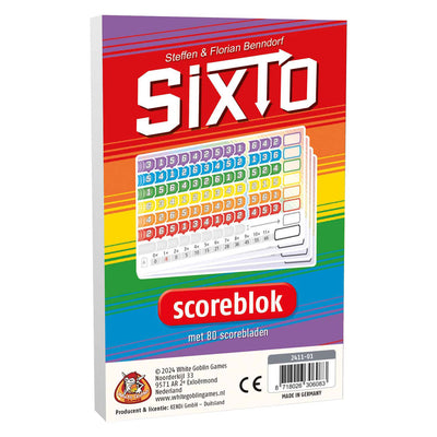 White Goblin-Spiele Sixto-Blöcke – Punkteblock