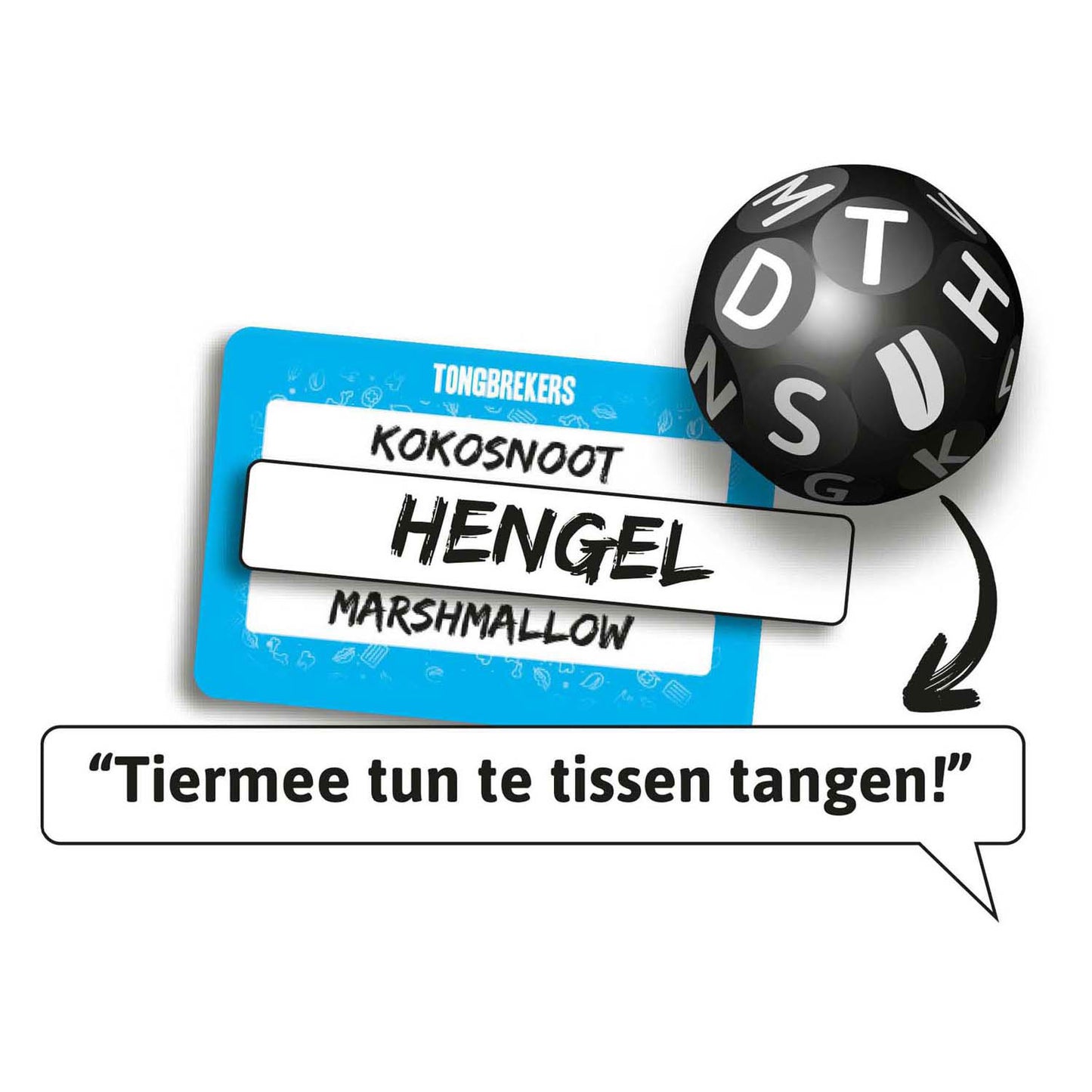 White Goblin Games Zungenbrecher-Partyspiel