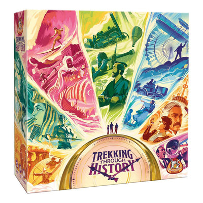 Weiße Koboldspiele auf einer Wanderung durch die Geschichte – Brettspiel