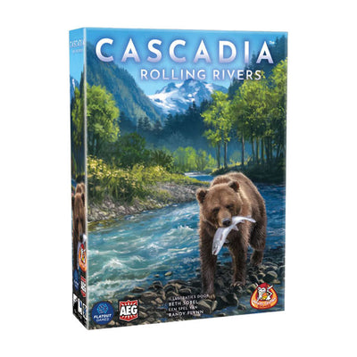 White Goblin Games Cascadia – Brettspiel mit rollenden Flüssen