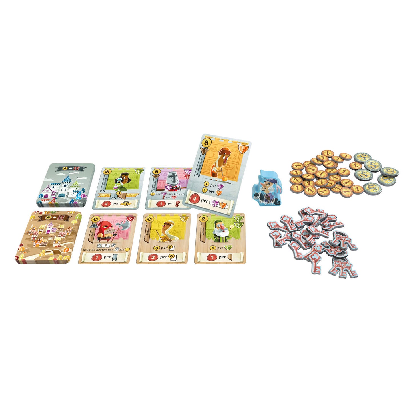 White Goblin Games Castle Combo-Kartenspiel – 2 bis 5 Spieler