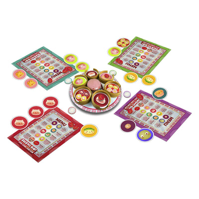 Weiße Kobold-Spiele Sushi go! Drehen Sie etwas für Dim Sum – Brettspiel für 2 bis 6 Spieler