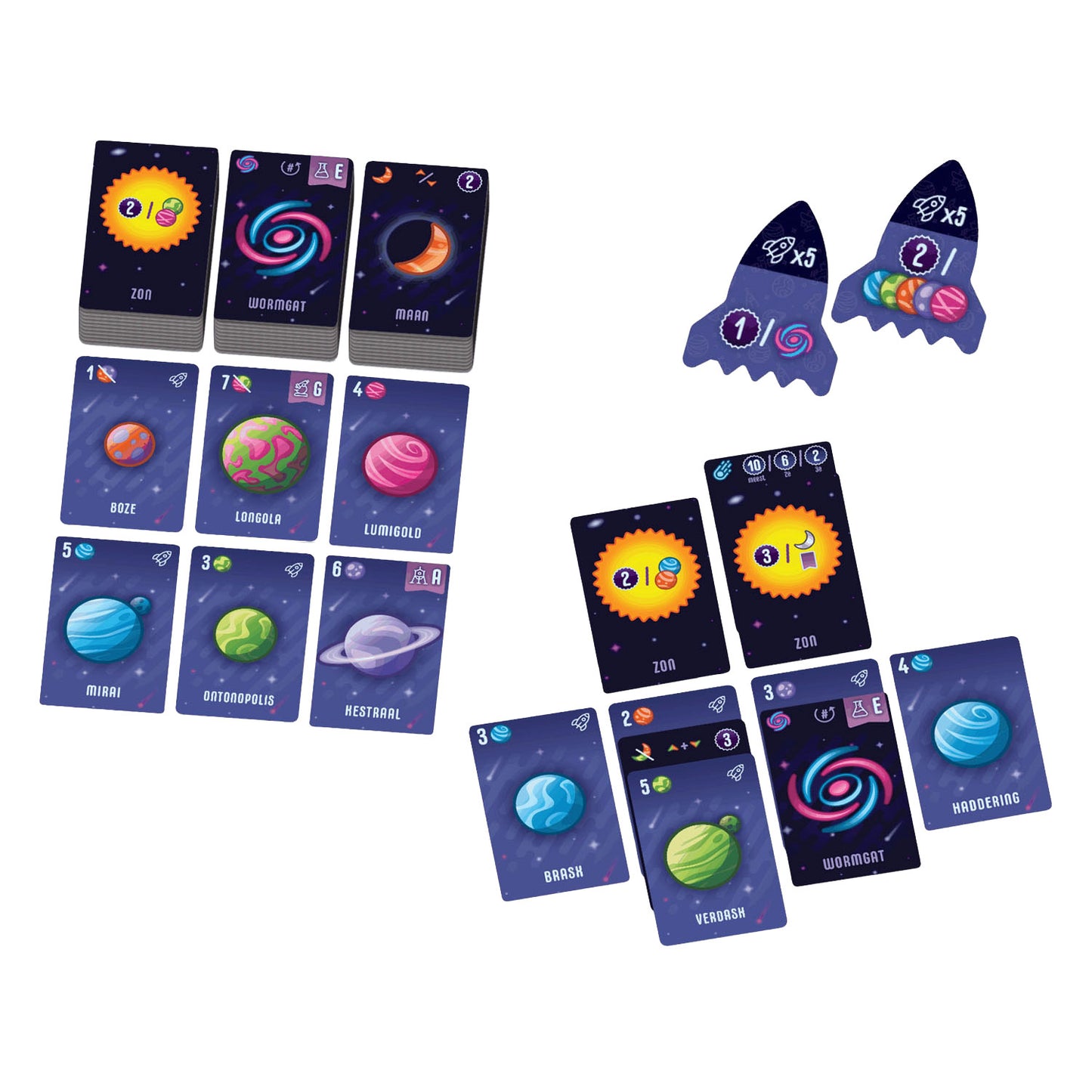 White Goblin Games Point Galaxy – Kartenspiel