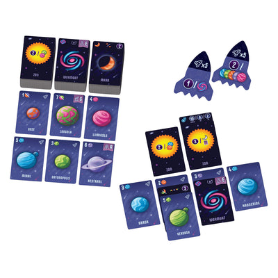White Goblin Games Point Galaxy – Kartenspiel