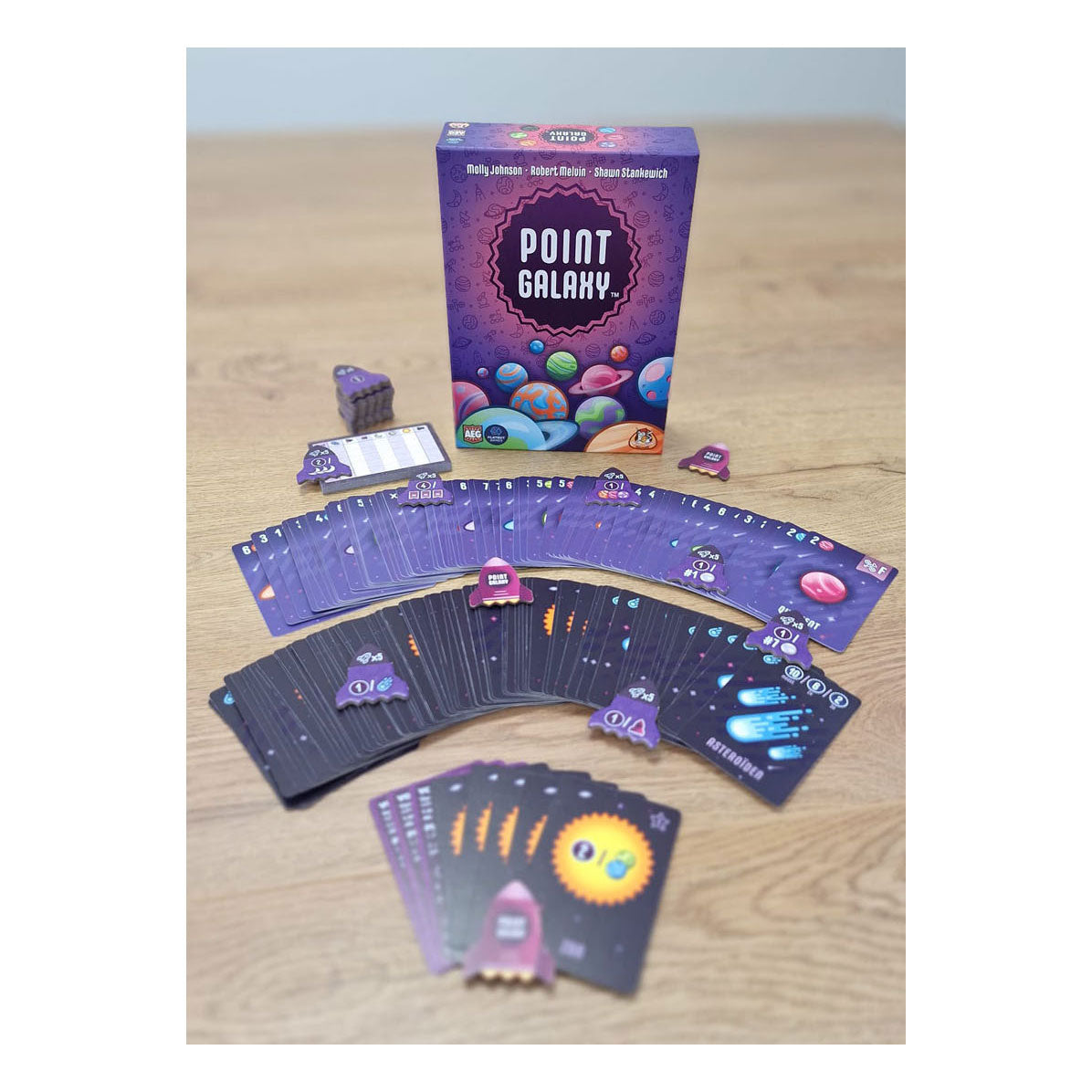 White Goblin Games Point Galaxy – Kartenspiel