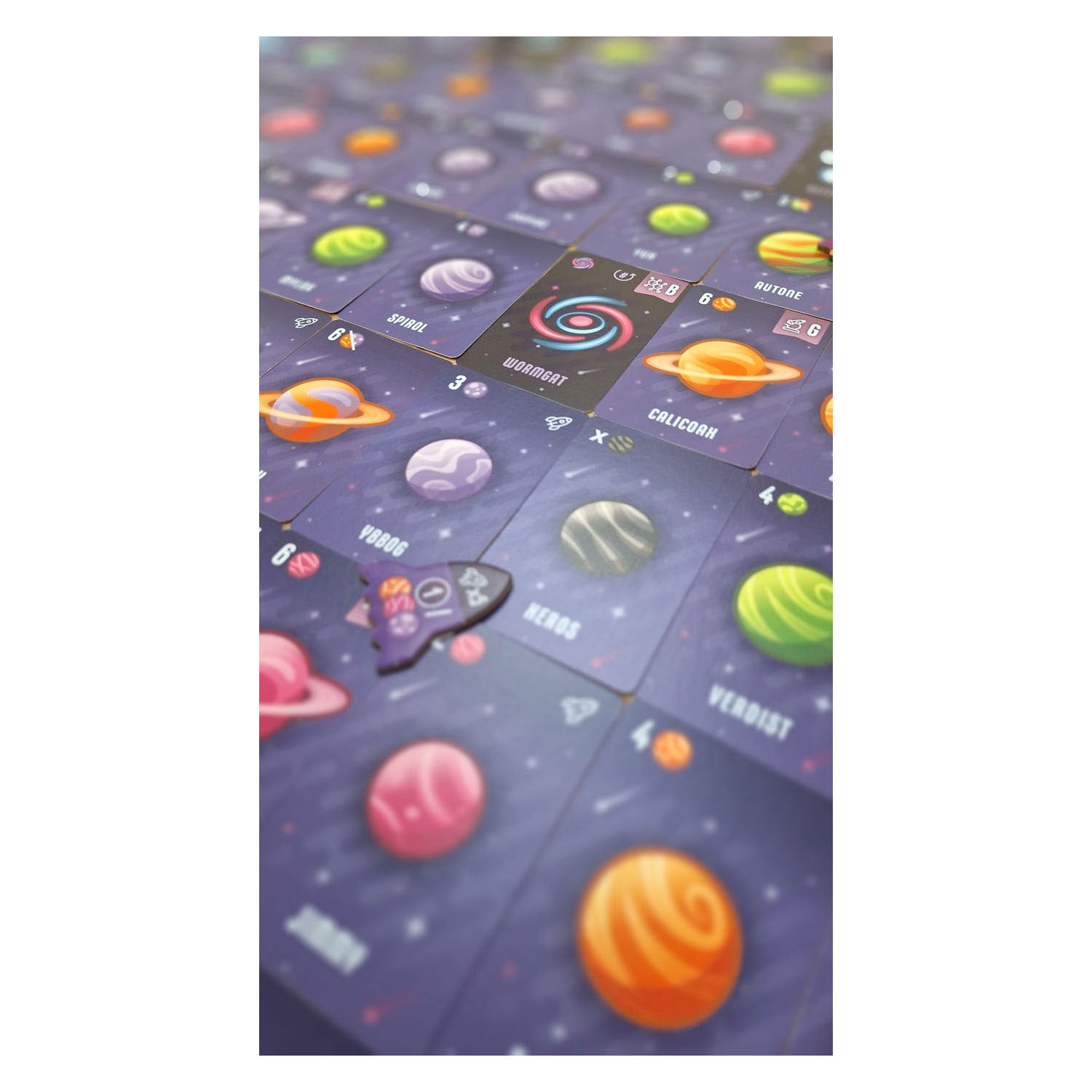 White Goblin Games Point Galaxy – Kartenspiel