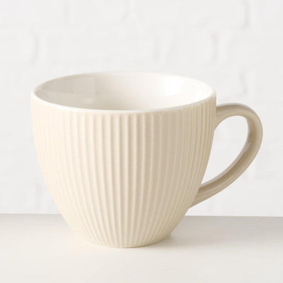 Boltze Home Becher beige 420ml ø10,7cm
