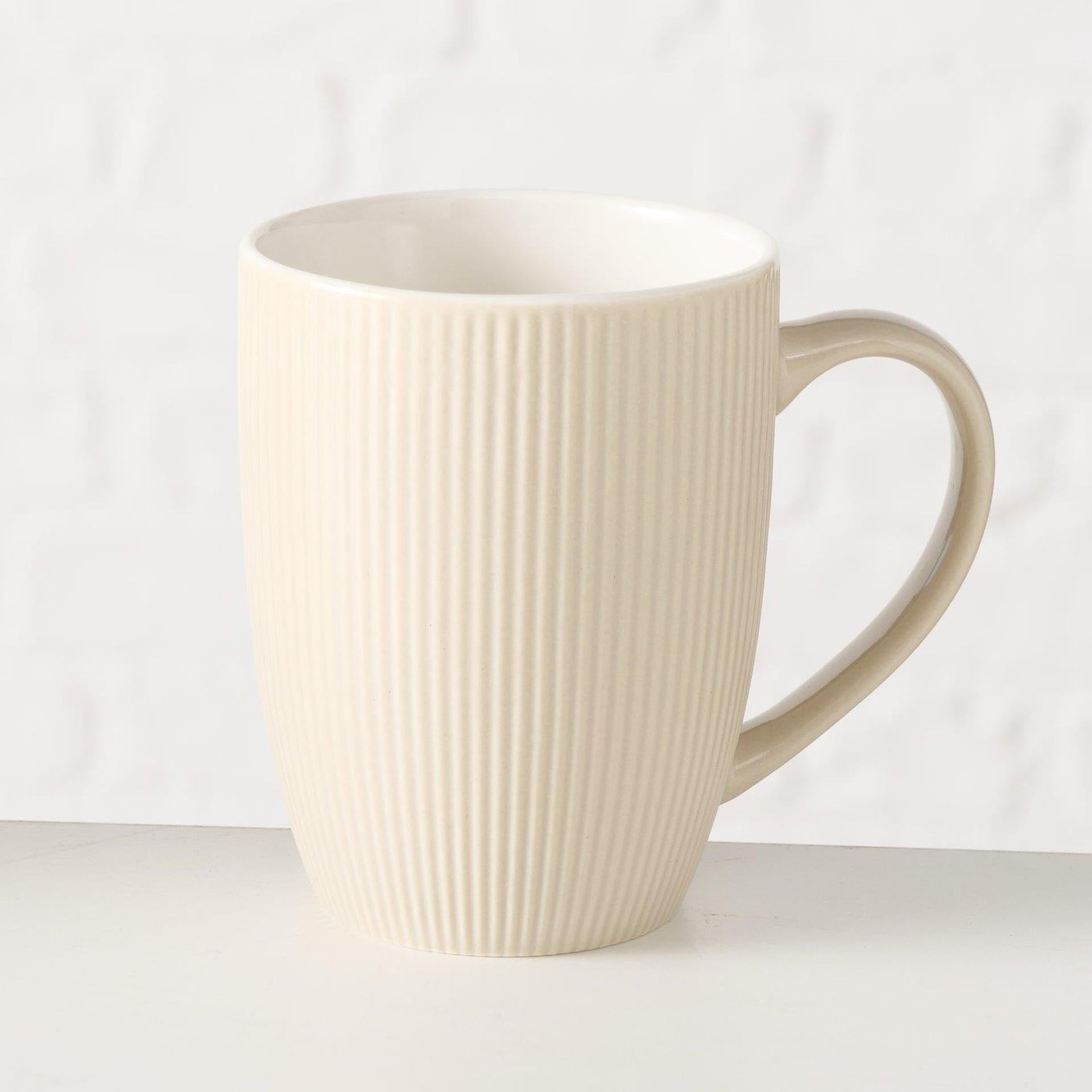 Boltze Home Becher beige 290ml ø7,5cm