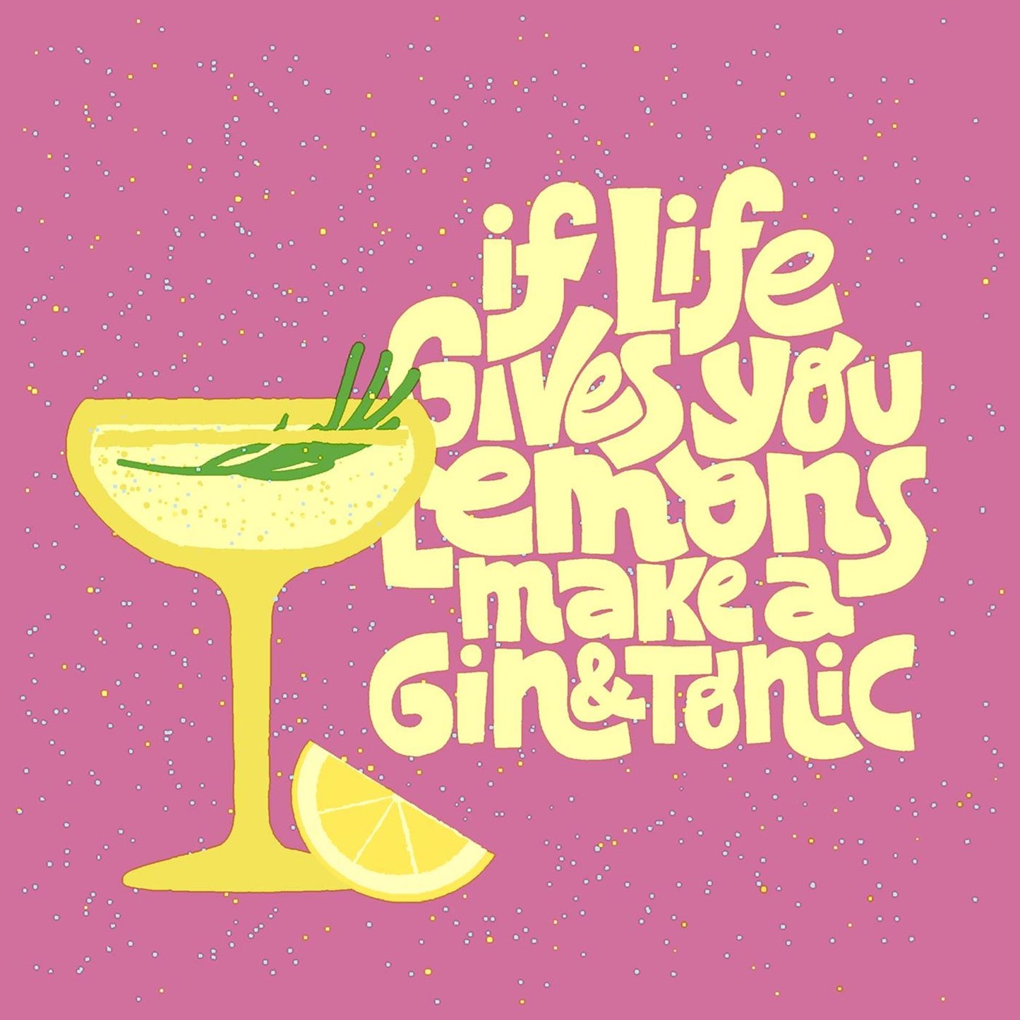 Duni Servietten Gin Tonic 24x24cm