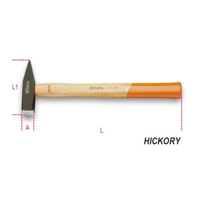 Beta Hamer Bank Hammer mit Holzstamm