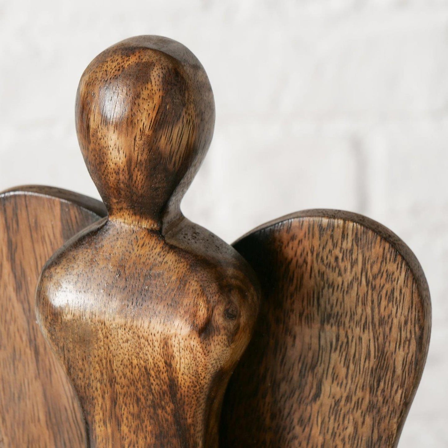 Boltze Wohnfigur Engel Holz 16x35cm
