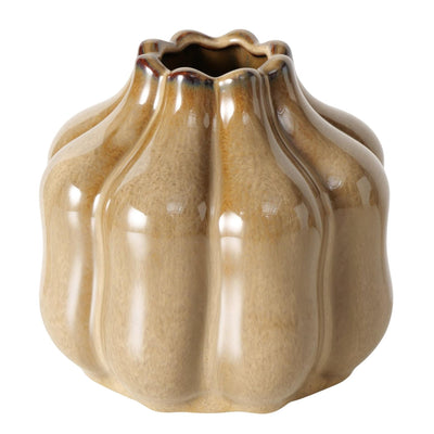 Boltze Home Vase braun ø12,5xh11,3cm
